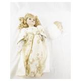 Heritage Signature Collection Porcelain Angel Doll with Certificate