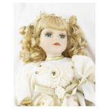 Heritage Signature Collection Porcelain Angel Doll with Certificate