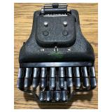 Antique Stenotype Master Model Typewriter with Case - Stenograph Machine