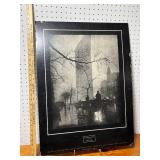 Large Edward Steichen Flatiron Print, Mounted Poster 26x20 Inch
