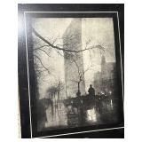 Large Edward Steichen Flatiron Print, Mounted Poster 26x20 Inch