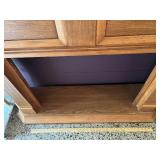 Wood Fireplace Mantel Surround with Classic Panel Design