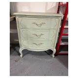 Vintage Style 3-Drawer Chest with Elegant Handles