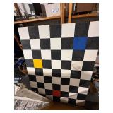 Set of 5 Abstract Geometric Paintings - Modern Art Collection