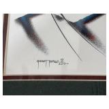 Set of 3 Diverse Art Prints Including Garnet Tobacco