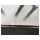 Set of 3 Diverse Art Prints Including Garnet Tobacco