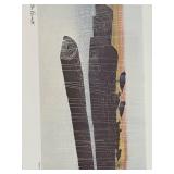 Set of 3 Diverse Art Prints Including Garnet Tobacco