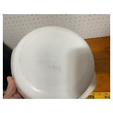 Vintage Turquoise Rim Platter & Starburst Mixing Bowl Set