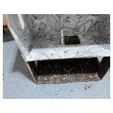 Charming Multi-Story Dollhouse with Decorative Interiors
