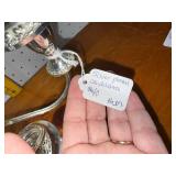 Elegant Silver-Plated Candelabra - 3 Arm Decorative Piece
