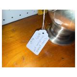 Vintage Silver-Plated Chocolate Pot with Wooden Handle