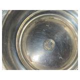 Vintage Silver-Plated Chocolate Pot with Wooden Handle