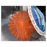 Decorative Lake City Minnesota Paper Umbrellas 2004 Set of 2