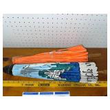 Decorative Lake City Minnesota Paper Umbrellas 2004 Set of 2