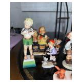 Lot of 10 Vintage Porcelain Child Figurines - Various Designs