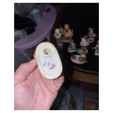 Lot of 10 Vintage Porcelain Child Figurines - Various Designs