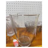 Assorted Vase and Decorative Lot: Glass, Milk Glass, Metal