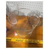 Assorted Vase and Decorative Lot: Glass, Milk Glass, Metal