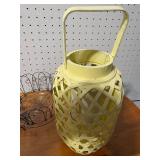 Assorted Vase and Decorative Lot: Glass, Milk Glass, Metal