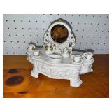Antique Boehm German Porcelain Trinket Box Sideboard