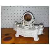 Antique Boehm German Porcelain Trinket Box Sideboard