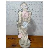 Vintage-Style Figurine of Two Women with Basket