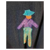 Set of 2 Colorful Women
