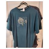 Christine Alexander Hot Air Balloon Embellished Tee and Jockey Performance Shirt Set