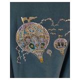 Christine Alexander Hot Air Balloon Embellished Tee and Jockey Performance Shirt Set