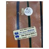 Vintage Housekeeper Plaque and Nachshon Art Glass Tray Set