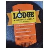 Set of 2 Lodge Seasoned Steel 8 Inch Skillets