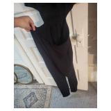 Cabi Black Jumpsuit with Tie Waist, Size Medium