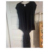 Cabi Black Jumpsuit with Tie Waist, Size Medium