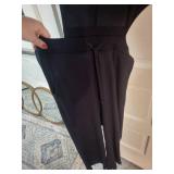 Cabi Black Jumpsuit with Tie Waist, Size Medium