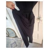 Cabi Black Jumpsuit with Tie Waist, Size Medium