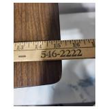 Mid-Century Modern Square Pedestal Side Table