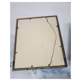 Framed Abstract Print Signed by Dylan Alvarez
