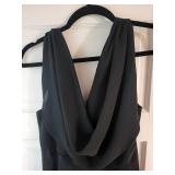 ASOS Black Gown Size US 6 and Vintage Dayton Oval Room Dress Size M
