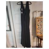 ASOS Black Gown Size US 6 and Vintage Dayton Oval Room Dress Size M