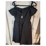 ASOS Black Gown Size US 6 and Vintage Dayton Oval Room Dress Size M