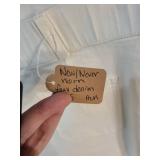Gloria Vanderbilt Ultra Twill White Faux Denim Pants Size 16 Avg