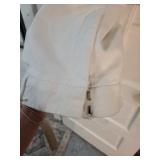 Gloria Vanderbilt Ultra Twill White Faux Denim Pants Size 16 Avg