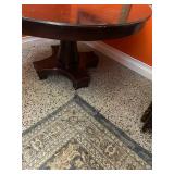 Vintage Round Pedestal Dining Table