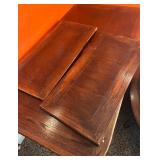 Vintage Table with two leaves and 6 chairs
