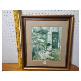 Framed Carolyn Blish Winter Scene Print