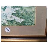 Framed Carolyn Blish Winter Scene Print