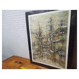 E. Modzelewich Limited Edition Abstract Print 29/100