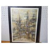 E. Modzelewich Limited Edition Abstract Print 29/100