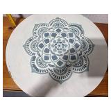 Decorative Round Mandala Design Tabletop