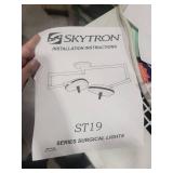 Skytron Surgical Lights (587592)) Untested/As Is